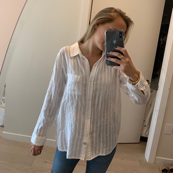 Rails striped button-down shirt - Picture 2 of 5